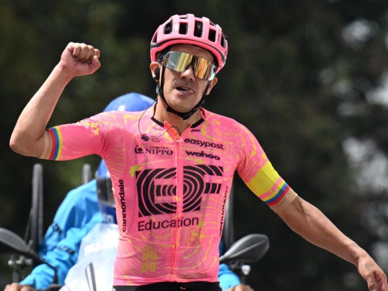 Enfin l&rsquo;étape pour Carapaz